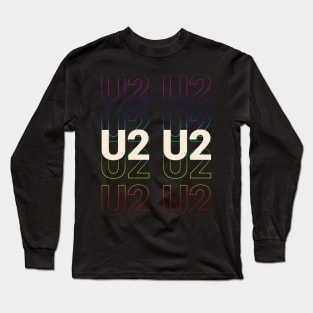 U2 - Kinetic Style Long Sleeve T-Shirt